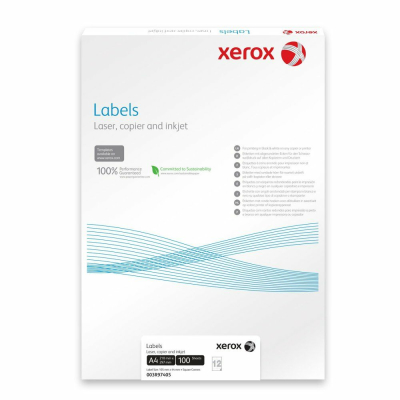 Самоклеющиеся этикетки Xerox на бумажной основе_product_product_product