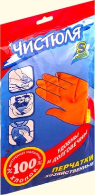 ЧИСТЮЛЯ  перчатки хозяйственные