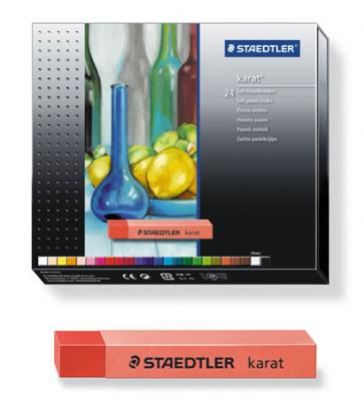 Пастель художественная STAEDTLER Karat, 24 цвета_product_product
