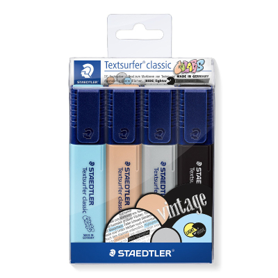 Текстовыделители STAEDTLER флуоресцентные, набор 4 шт._product_product_product_product_product_product