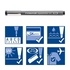 STAEDTLER Pigment liner линеры пигментные, набор (4 шт.)_product_product_product_product_product_product_product